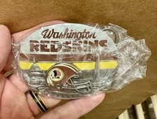 Washington Redskins Belt Buckle Siskiyou Pewter 1993 Vintage Team NFL LIMITED ED picture