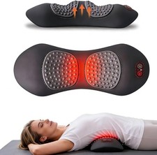 Vibrating Smoothspine Triple Fusion Massager Rechargeable Cushion w/Heat... picture