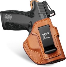 IWB Leather Holster for S&W Bodyguard 2.0, Optic Cut, Concealed Carry Holster,RH picture