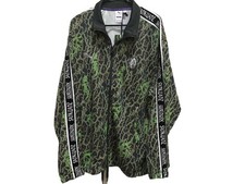 Puma Men Size Small Track Jacket Sankuanz Worldwide Full Zip Safari Camo Green picture