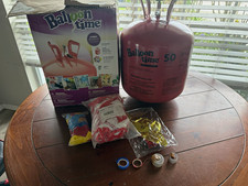 (Empty) Balloon Time Jumbo Helium Tank Kit Inflates Up to 40 Latex Balloons picture