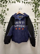 NAHMIAS x Marty Supreme A24 Classic Warm Up Jacket Navy Blue Size Medium NEW picture