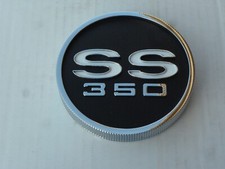 NEW 1967 1968 Chevy Camaro SS 350 Gas Fuel Cap Metal Trim Cover Super Sport picture