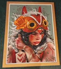 Brian Viveros Ltd Ed Signed Framed Large 18x24