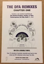 GORILLAZ Chemical Brothers HOT CHIP Medium Paper PROMO POSTER For DFA 11x17 MINT picture