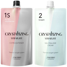 SHISEIDO Professional Crystallizing Hair Straightener 1S + 2 400g Hair Rebonding picture
