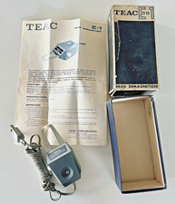 Vintage Teac E-1 Head Demagnetizer Made in Japan w/ Manual & Box. Read Details. picture