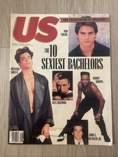 US Magazine Apr 16, 1990 Richard Grieco JFK Jr. Bobby Brown picture