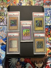 INSANE Yu-Gi-Oh Vintage Collection Binder 1996 + 5 Slabs  picture