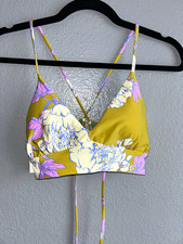 Maaji Women’s Floral Reversible Triangle Bikini Top M Regular B picture
