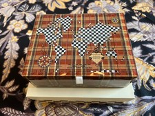 Brand New Mackenzie Childs Plaiditudes Small Box picture