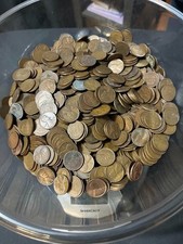 10 Lbs. UNSEARCHED LINCOLN WHEAT CENTS PENNIES BAG P,D,S, MINTS picture