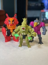 Street Sharks (Villains) Set of 3 LARGE 3D Printed Figures picture