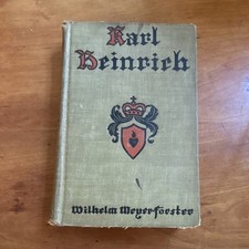 Karl Heinrich Wilhelm Meyer-Förster Hardcover Illustrated Edited Newson 1904 picture