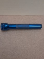 Mag-Lite 15in Blue Flashlight 4D Cell USA Aluminum Heavy Duty Camping Hiking Vtg picture
