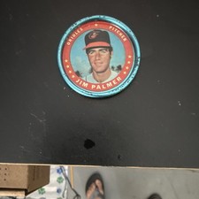 Topps 1971 Topps Coins Jim Palmer #9 Baltimore Orioles Metal Oversized Coin picture