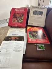 D&D Dungeons & Dragons 1011 Set 1 Basic Rules Gygax, Mentzer, Arneson ORIGINAL picture