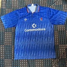 Vintage 1989-1991  Umbro FC Chelsea Home  (Authentic) Football Jersey picture