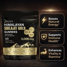 DEZEN Organic Himalayan Shilajit Gummies 3000mg for Energy & Wellness Supplement picture
