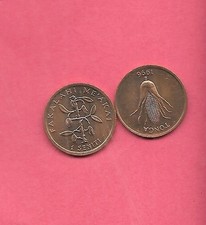TONGA KM66 1966 UNCIRCULATED-BU MINT-UNC 1 SENITI BRONZE OLDER COIN picture