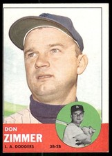 1963 Topps #439 Don Zimmer picture