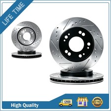 Front Rear Drilled Rotors for Ford Expedition Lincoln Navigator 2003 2004 2005 picture