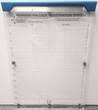 Newman PinLock™ Registration System, COMPLETE for MZX 18