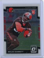 2017 Panini Donruss Optic Myles Garrett Rookies #106 Browns picture