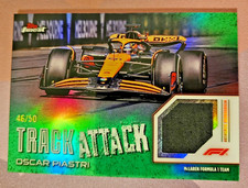 2024 Topps Finest Formula 1 Oscar Piastri Track Attack Relic 46 /50 #TAR-PIA picture