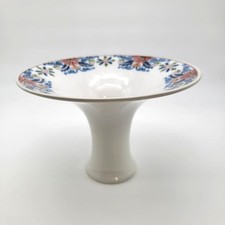 Antique Dutch Royal Tichelaar Makkum Porcelain Pedestal Vase picture