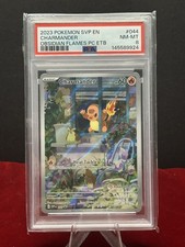 POKEMON 2023 OBSIDIAN FLAMES ETB CHARMANDER POKEMON CENTER PROMO 044 PSA 8 picture