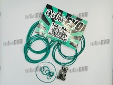 i-EVO FULL VITON Rotary 12A WATER RETENTION SEAL KIT / OIL CONTROL O Rings Mazda picture