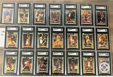 Topps 1992-93 Stadium Club Beam Team Complete Set all SGC-8 or Better, Shaq, MJ picture
