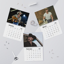 Riley Green Standard Wall Calendar 2027, Country Music Fans Gift picture