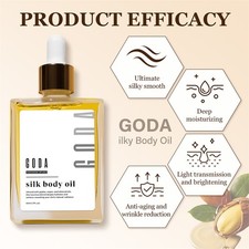 GODA Silk Body Oil Women Firming Anti Aging MoisturizerFormulaShowerOil1.7oz picture