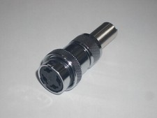 AMPHENOL (WIRE-PRO) 91-MC4F1 4 PIN MICROPHONE CONNECTOR 3/8