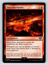 Fiery Inscription - Pack Fresh/NM picture