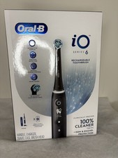 Oral-B iO 6 Series 5 Modes Electric Toothbrush  Black Lava  Sealed NEW  picture