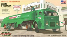 1:48 Vintage White-Fruehauf Gasoline Truck - Sinclair Dino Gasoline picture