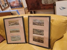 Collection of Six Exquisite Vintage Original Signed Landscape Paintings picture