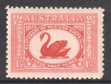 AUSTRALIA 1929 CENTENARY OF WESTERN AUSTRALIA picture