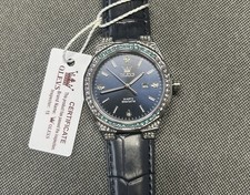 OLEVS 5606 Women’s Blue Dial, Leather Strap  picture