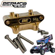 Bermco RC Parts Brass Front Pivot Block Losi 22S Sprint Car Dirt Oval Late Model picture