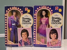 Vintage Mattel Donny & Marie Osmond Dolls in Original Boxes READ DESCRIPTION picture
