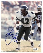 Ronnie Lott Autographed 8x10 Photo JSA Jets picture