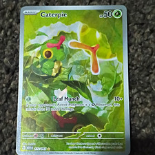 The Pokemon Company Caterpie 172/165 Sv: Scarlet & Violet 151 IR Holo English picture