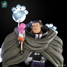Bartholomew Kuma & Jewelry Bonney | One Piece | UNPAINTED | 1/6 Scale Resin Kit picture