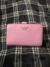 Kate Spade Wallet Women Vintage Pink Nylon, Y2K Era picture
