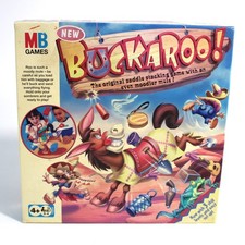 VTG Milton Bradley Buckaroo The Original Saddle Stacking Game Moody Bucking Mule picture