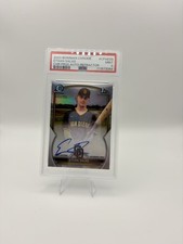 Ethan Salas 2023 Bowman Chrome #CPA-ESS Refractor 1st RC Auto /499 Called Up picture